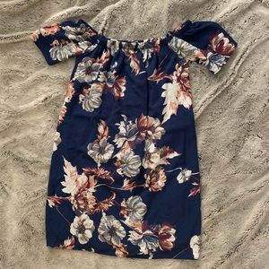 Off the shoulder sundress